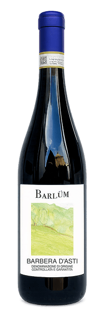 Bouteille de vin Barbera D.O.C.G.